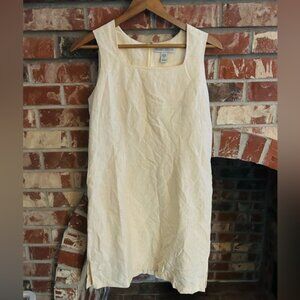 Valerie Stevens Dress Womens Silk Blend Sleeveless A Line Sundress Sz 4